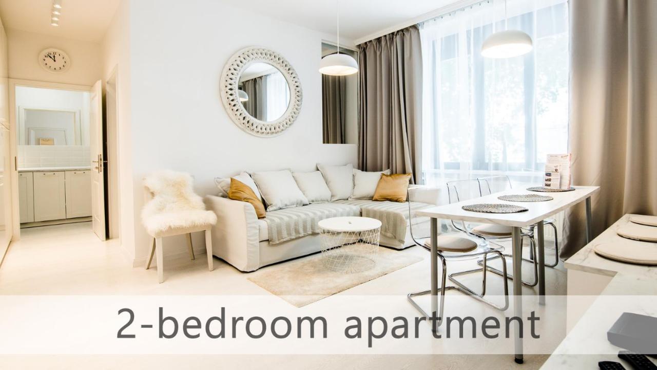 White Apartments With Ac By Kovee Bratislava Exterior photo